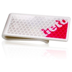 Heijastin logolla - klipsiheijastin