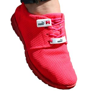 Heijastin logolla - Heijastava kengännauha