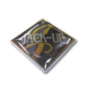 Heijastin logolla - pehmo salmiakki