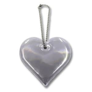 Heijastin logolla - pehmo sydän