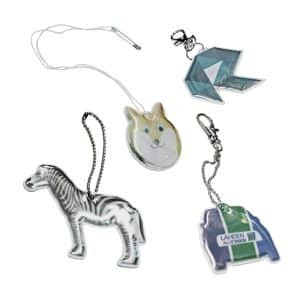 Heijastin logolla - omat muodot