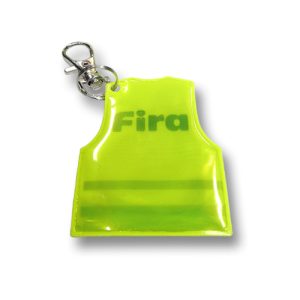 Heijastin logolla - Pehmoheijastin liivi