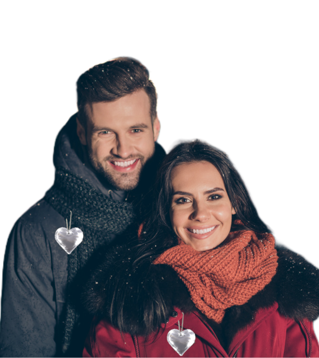 Heijastin logolla pariskunta kuva